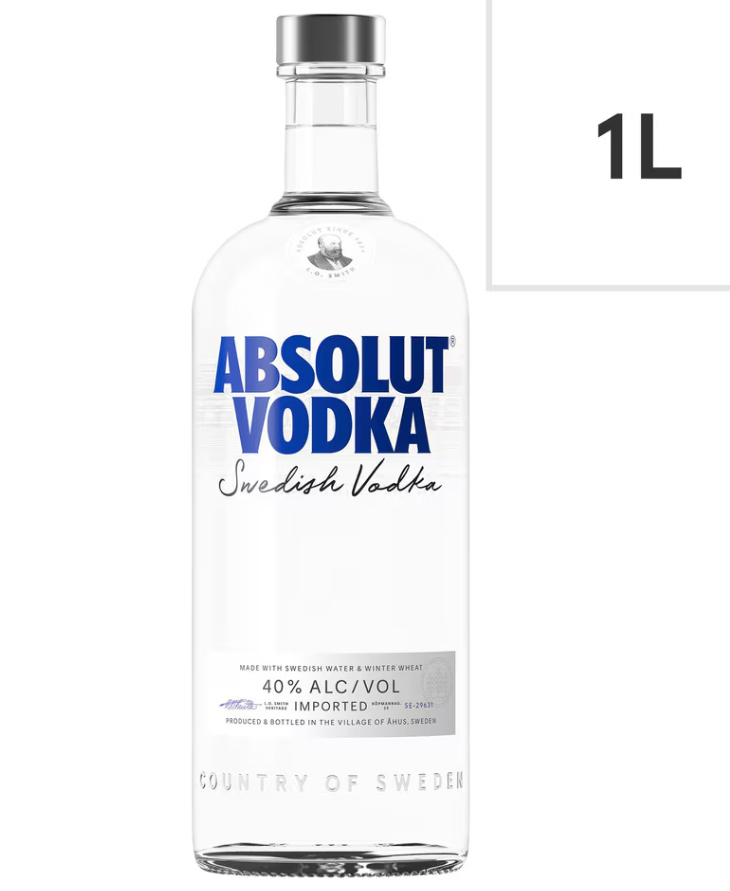 Апсолут Водка 1 Л