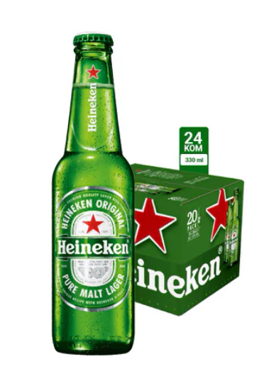 Хајникен пиво 0.33 1/24