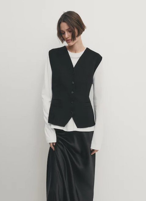 35709Елек постав Сеаттле црно-сив, гол.М