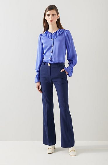 60557Раб.Блуза МС10Краков црн-сив г.Л