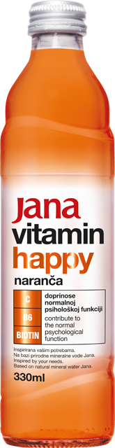 Јана Витамин Портокал Хани 0.33л/24