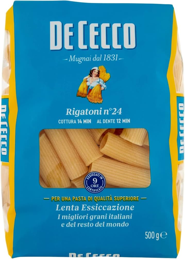 Де Чеко Меци Ригатони 500гр*24