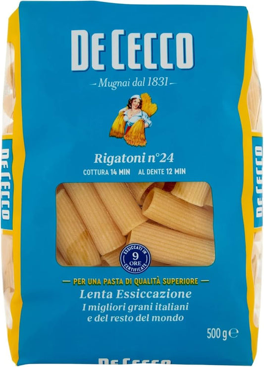 Де Чеко Меци Ригатони 500гр*24