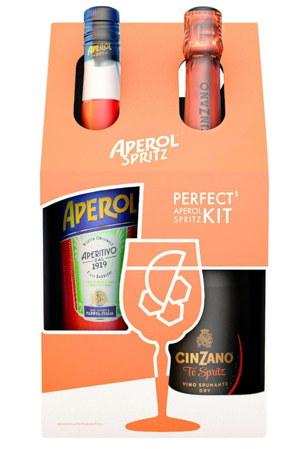 Аперол 0.7л/Цинзано 0.75л Сет еуро